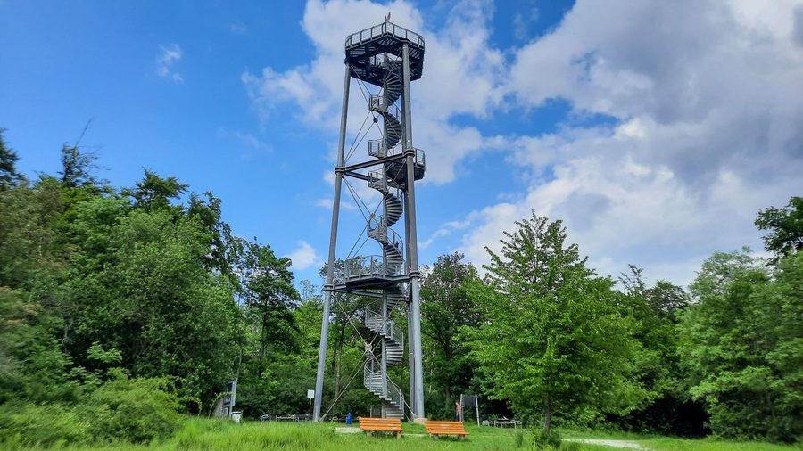 Bürgerturm auf dem Krahnberg in Gotha – Aussichtsturm mit Panoramablick